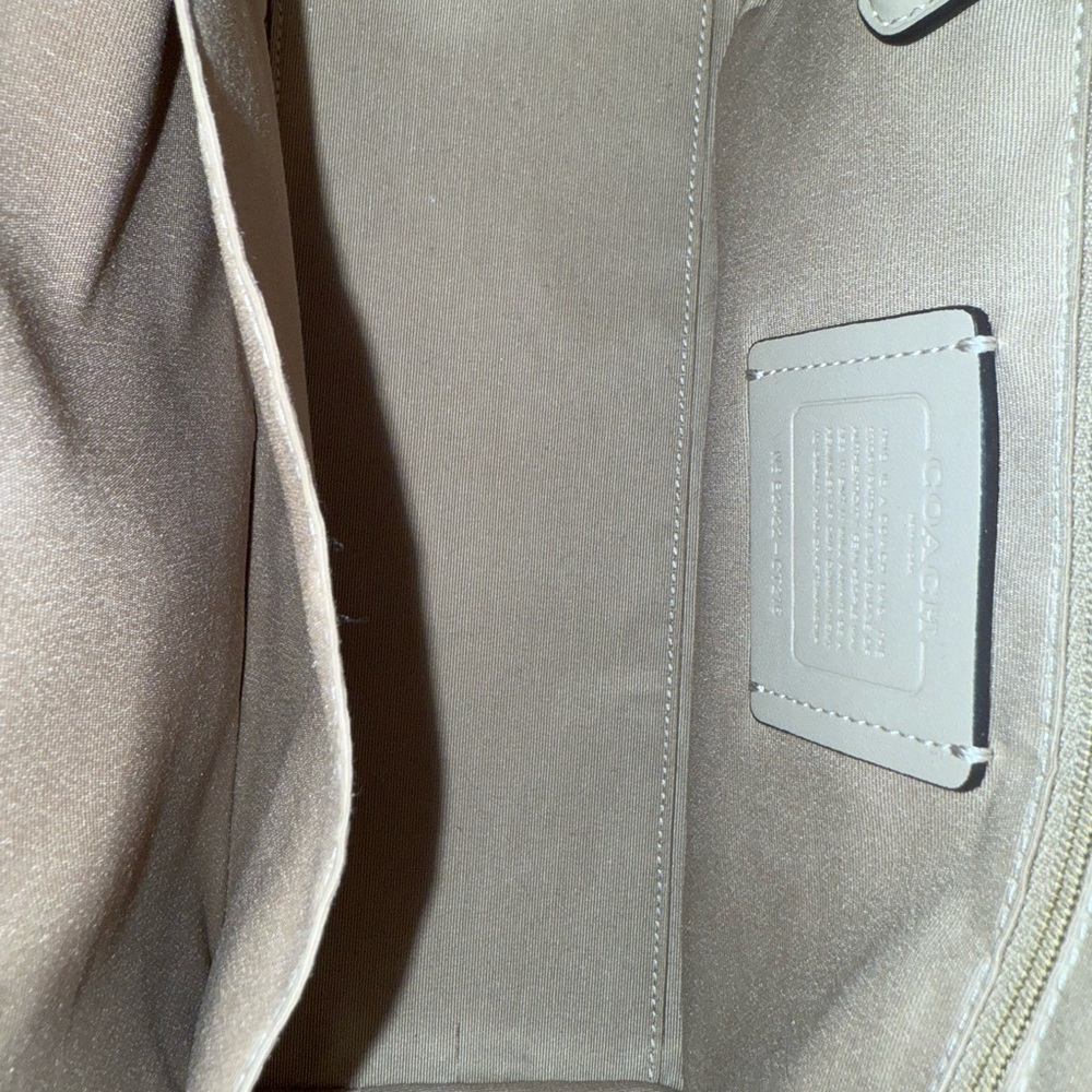 Coach Blueberry Rowan and wristlet matching set - Picture 6 of 7